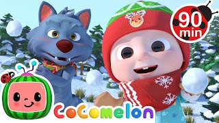 CoComelon Christmas Songs and Play! ❄🎄🎅 | CoComelon Nursery Rhymes and Kids Songs | Animals for Kids