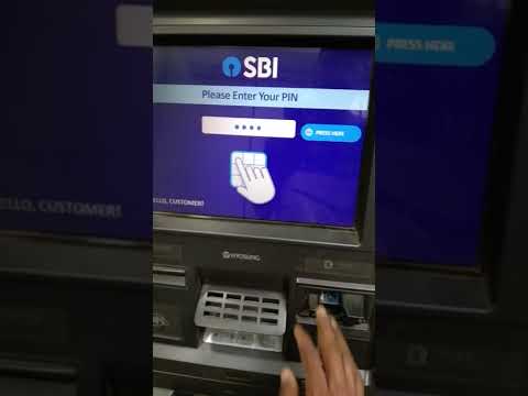 100 Rupes cash not available in sbi atm