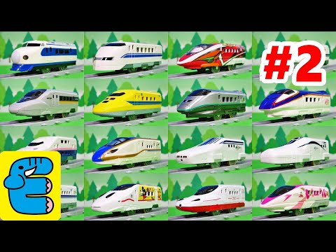 Plarail The Strongest Shinkansen #2, 34 Trains [English Subs]