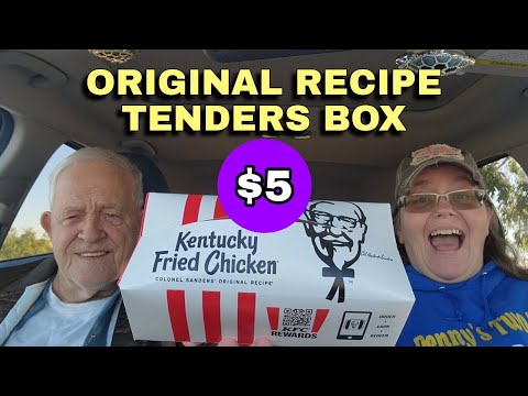 KFC Original Recipe Tenders Box Review #foodreview #honestfoodreviews #fastfood #kfc #ratingfood