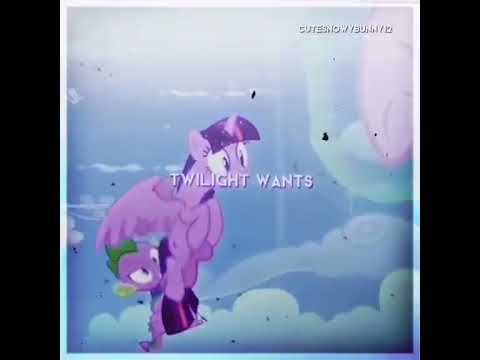 Starlight Glimmer & Twilight Sparkle edit || One Normal night