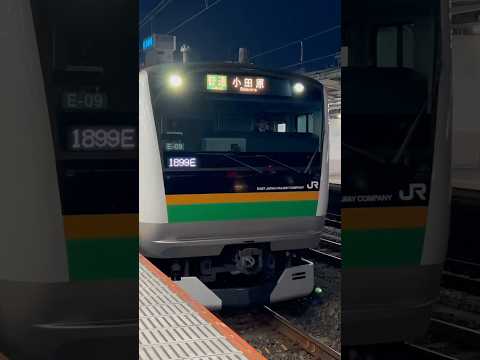 上野東京ラインE233系3000番台+E231系1000番台