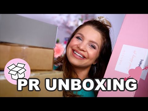 PR UNBOXING HAUL LOTS OF NEW MAKEUP & SKINCARE