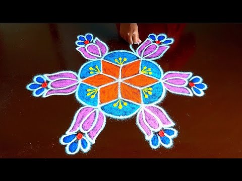 Mehani rangoli 🪷 margazhi rangoli design 🪷 thipkiyanchi rangoli🪷 மார்கழி மாத கோலம்🪷 new year rangoli