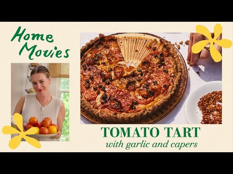 Alison Makes The Best (and Easiest) Tomato Tart You’ll Eat This Year | Home Movies with Alison Roman