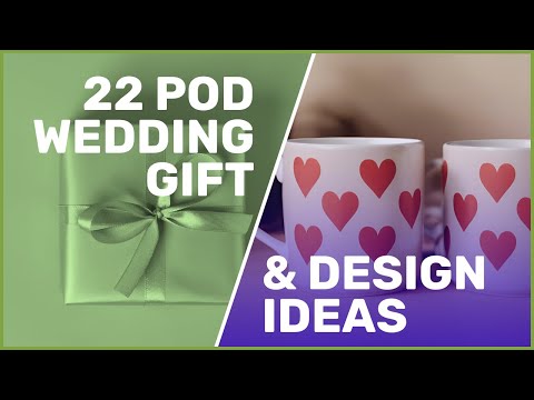 22 Print on Demand Wedding Gift and Design Ideas! | Awkward Styles [2024]