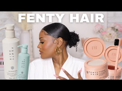 FENTY HAIR REVIEW | SLICK BACK BUN