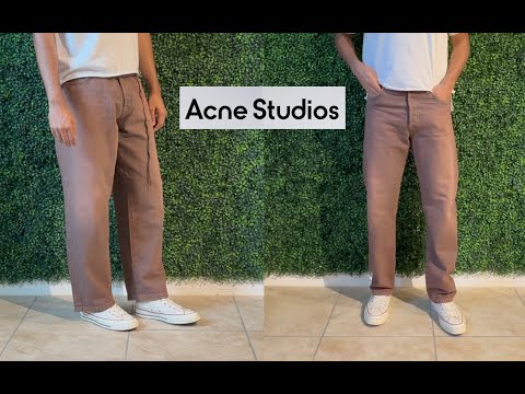 Acne Studios Jeans 1991 vs 1996 Fit- Quick Look