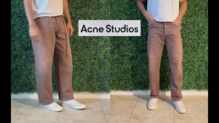 Acne Studios Jeans 1991 vs 1996 Fit- Quick Look