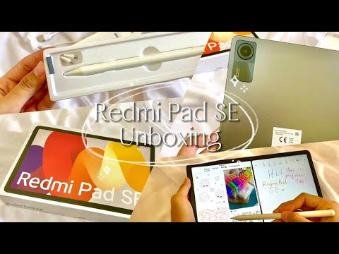 Redmi Pad SE unboxing ✧ | accessories