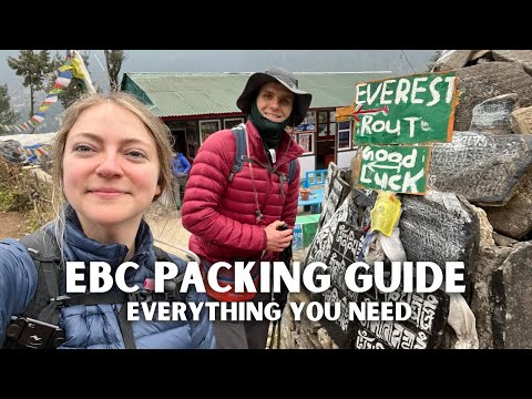 What I Wish I Knew Before Packing for Everest Base Camp Trek