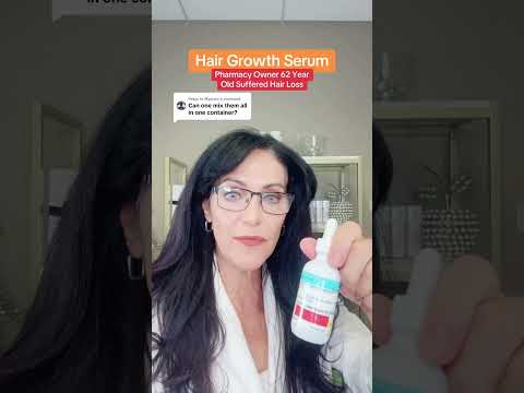 How to get a hair growth serum with all the ingredients in one bottle hair growth serum hair growth