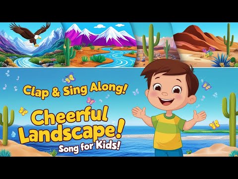 Clap and Sing: landscapes. Learn English with Songs #kidssong #singandlearn #singalong #eslsongs