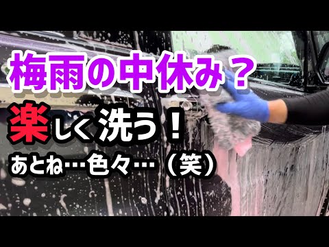 【洗車】梅雨の中休み？いつも通りな…素人洗車