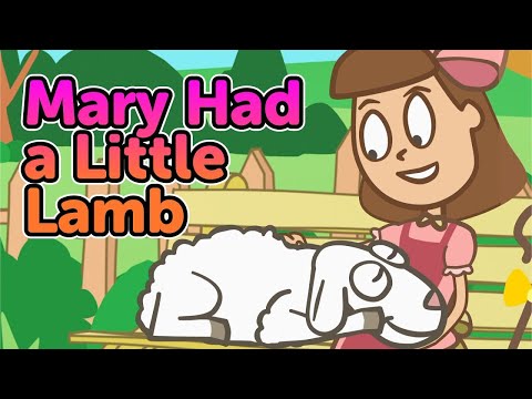 Mary Had a Little Lamb | Kids Songs | Nursery Rhyme | Made by Red Cat Reading