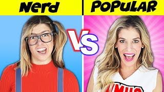 How to WIN a DATE! Nerd Vs Popular Girl Challenge to Reveal Rebecca's Secret