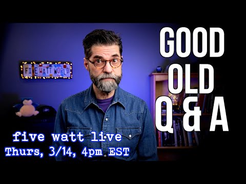 Good Old Fashioned Q & A