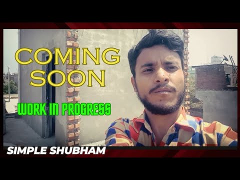 My YouTube Studio | कार्य प्रगति पर है ✅  | @simpleshubham | Bareilly | Studio Tour