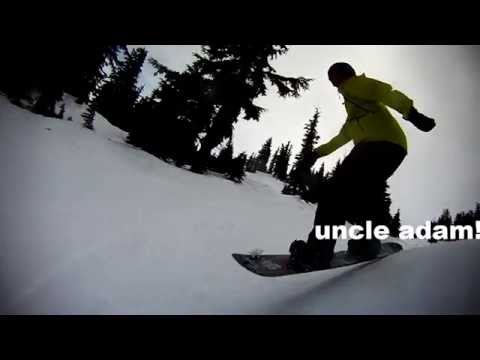 Skiing & Snowboarding: Mt.Bachelor, Oregon - Sunrise Express Chair, jumps + trees