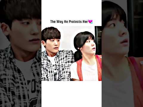 The Way He Protects Her ♡ #parkhyungsik #namjihyun #whathappenstomyfamily #koreandrama #kdrama