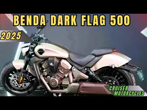 2025 Benda Dark Flag 500 | Best New Cruiser Motorcycles For Beginners!