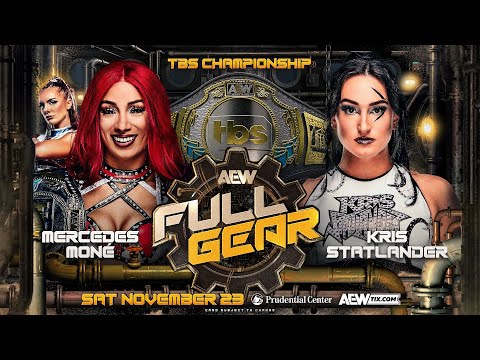 AEW Full Gear Mercedes Mone vs Kris Statlander (SIM)