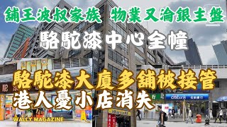 鋪王波叔家族銀主接管！涉觀塘全幢駱駝漆中心、大廈多舖物業，大跌價60%！市區擔心小店存亡！為大家拆解！