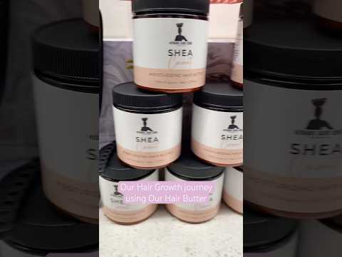 Our Hair Growth Journey Achieved by Our Moisturizing Hair butter #haircare #shorts #shortvideo