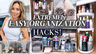 2024 ORGANIZATION TIPS AND HACKS | Easy Ideas for Home Organizing!