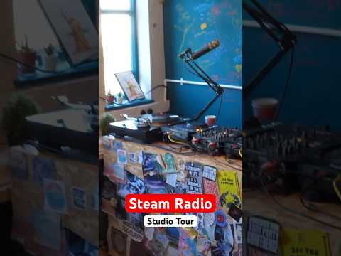 Awesome indie studio #manchester #radio #steamradio #dj