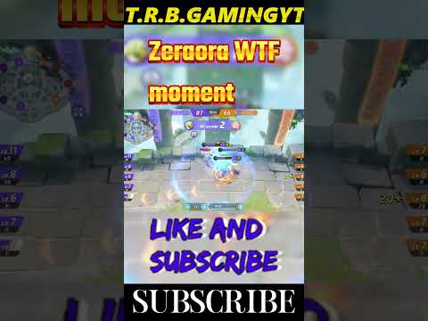 Zeraora moment #T.R.B.Gaming YT#pokemonunite #shortspokemonunite #virl#shorts#gaming #newvirl