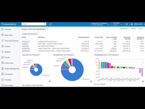 Acumatica Construction ERP Overview   The Answer Company