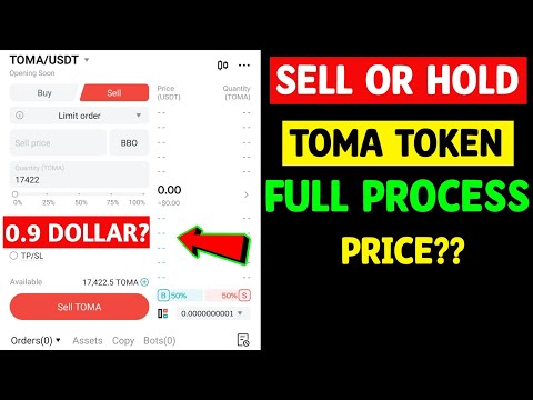 How To Sell or Hold Toma Token | Tomarket Toma Token Price | Withdrawal Process Toma Token Airdrop