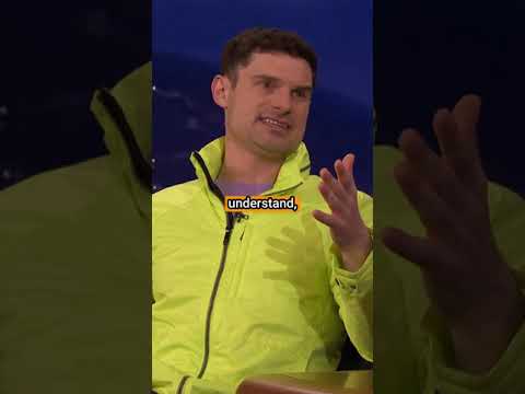 Flula Borg thinks Americans put their Christmas trees up too early.  #conanobrien #conan #conantbs