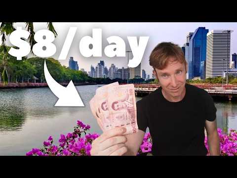 Amazing day in Bangkok for just $8? - Thailand Cost of Living 2024