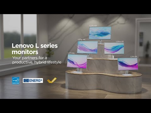 Lenovo L series monitors (2024)-Your partners for a productive, hybrid lifestyle