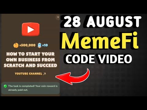 HOW TO START YOUR OWN BUSINESS FROM SCRATCH AND SUCCEED MEMEFI CODE | MEMEFI VIDEO CODE TODAY