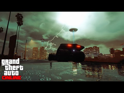 UFO Invasion - Grand Theft Auto V - 4K ULTRA