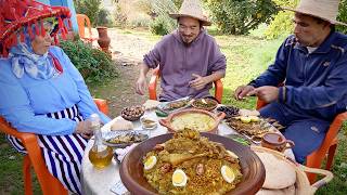 Inside a Secret Village in North Africa - Moroccan Village Food!!