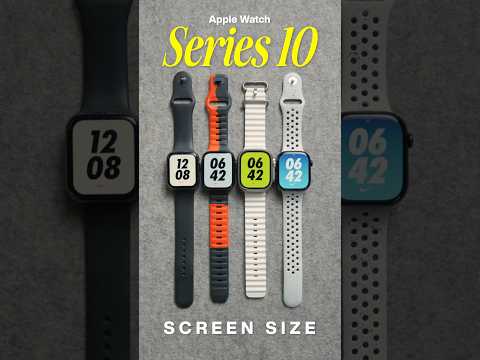 How BIG is the Apple Watch Series 10 ACTUALLY??