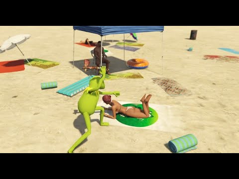 GTA 5 Epic Ragdolls RED SPİDERMAN, HULK, SHREK, COLORS MINIONS, KERMİT, SLENDERMAN, SUPERMAN, CARS