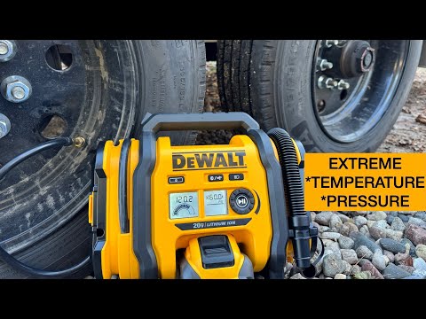 Testing the DeWalt DCC020iB Cordless Air Inflator