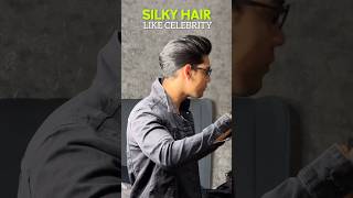 Silky hair like celebrity 😍 #silkyhair #smoothhair #celebrity