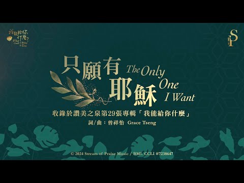 【只願有耶穌 The Only One I Want】官方歌詞版MV (Official Lyrics MV) - 讚美之泉敬拜讚美 (29)