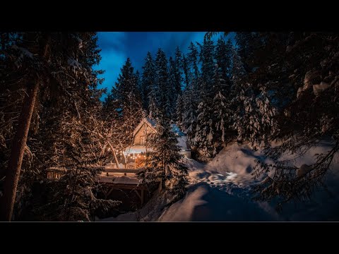 Relaxing Piano with Beautiful Winter Scenery