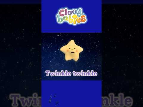 Twinkle Twinkle Song! | Cloudbabies Shorts #cloudbabies  #shorts #twinkletwinkle