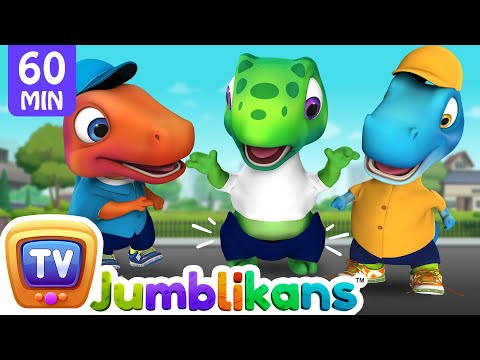 This Is The Way We Get Dressed with Jumblikans Dinosaurs + More ChuChuTV Toddler Learning Videos