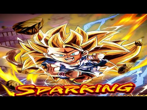 BLU Super Saiyan 3 Goku Gt ShowCase with Son Family in PvP | Dragon Ball Legends