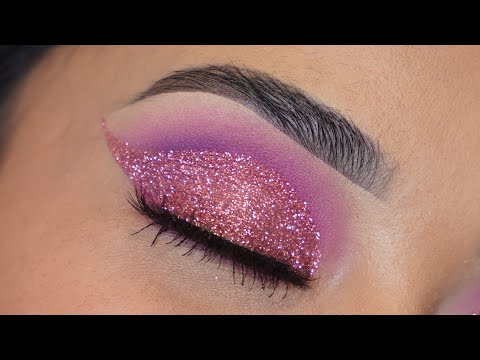 Tutorial De Brillantina Rosa Para Fiestas