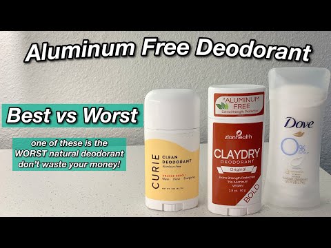 Natural Deodorant SHOWDOWN | the ONE Natural Deodorant you SHOULDN'T BUY | Best vs Worst